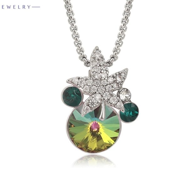 Gorgeous Swarovski Drop Necklace - Picture 1 of 10